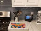 NEW Colorful Oranges Glass Cutting Board Decorative Tempered Glass Kitchen Cutting and Serving Board Large Size Chopping Board