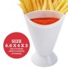 French Fry/Chip Dish with dipping compartment