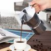 Italian Type Coffee Maker Aluminum Mocha Espresso Percolator Pot Coffee Maker Moka Pot Espresso Shot Maker Espresso Machine
