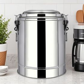 SOGA 35L Stainless Steel Insulated Stock Pot Hot & Cold Beverage Container