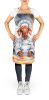 Vizsla The Chef Apron Cooking Kitchen Server Baking Crafts Gardening for Adult Women Men, Unisex, Large, Multicolor