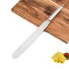 Cake Decorating Spatula Stainless Steel Butter Cake Cream Straight Bend Spatula Spreader Scraping, Smoothing, Icing