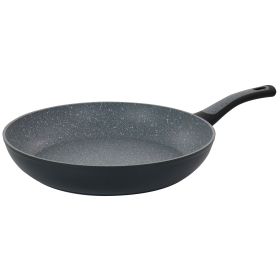 Oster Bastone Aluminum Nonstick Frying Pan in Speckled Gray (Size: 12 inch)