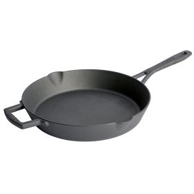 Babish Pre-Seasoned Cast Iron Skillet in Black (Size: 12 inch)