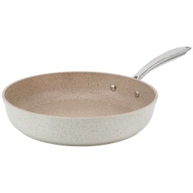 Korkmaz Granita Nonstick Tava and Frypan in Tan (Size: 11 inch)