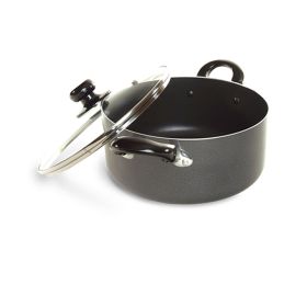 Better Chef 2.5mm Aluminum Dutch Oven in Gray (Size: 6 quart)