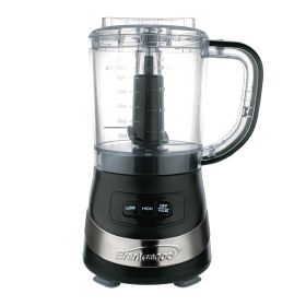 Brentwood FP-549BK 3-Cup Food Processor (Color: Black)