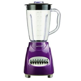Brentwood 12-Speed Blender with Plastic Jar (Color: Purple)