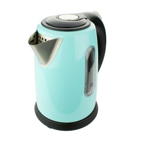 Brentwood 1 Liter Stainless Steel Cordless Electric Kettle (Color: Blue)