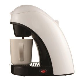 Brentwood Single Cup Coffee Maker (Color: White)