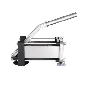 Potato Vegetable Slicer Chopper for Household & Commercial (Type: Kitchen Tools, Color: Silver & Black)