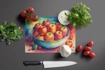 NEW Colorful Apples Glass Cutting Board Decorative Tempered Glass Kitchen Cutting and Serving Board Large Size Chopping Board